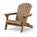 Adirondackstuhl Polyethylen Braun 96cm x 78cm x 88cm