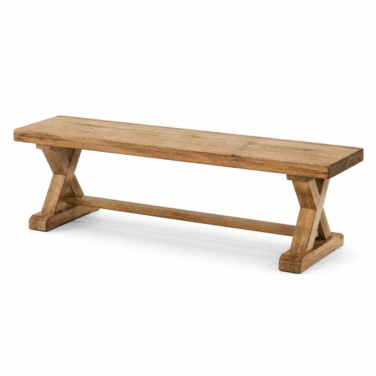 Holzbank Eiche 180cm