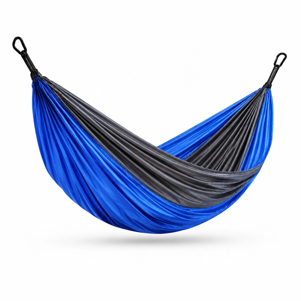 Hängematte Nylon Blau/Grau 275 x 140 cm